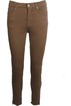 C.ro Mujer, Pantalones, Marrón, Talla: 2XL