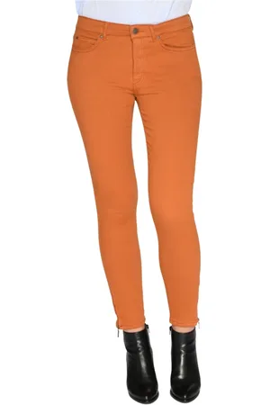 C.ro Mujer, Pantalones, Naranja, Talla: L