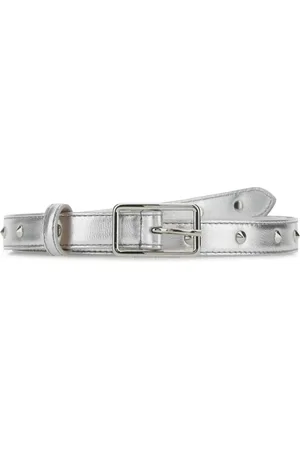 Alexander McQueen Mujer, Accesorios, Gris, Talla: 80 CM