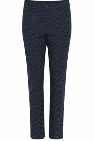 C.ro Mujer, Pantalones, Azul, Talla: 2XL