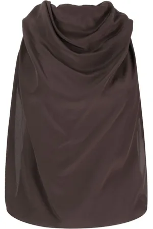 Lanvin Mujer, Camisetas, Marrón, Talla: M