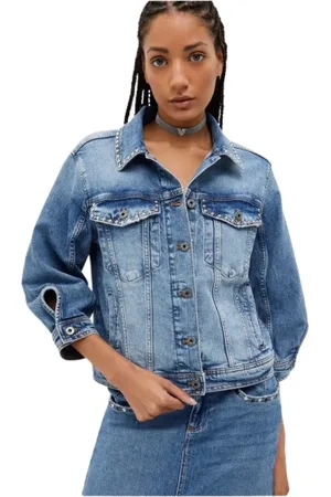 Liu Jo Mujer, Chaquetas, Azul, Talla: S