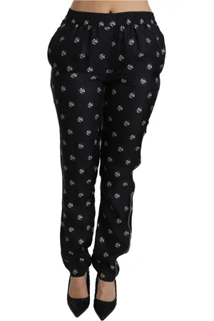Dolce & Gabbana Mujer, Pantalones, Negro, Talla: M