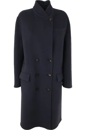 Brunello Cucinelli Mujer, Abrigos, Azul, Talla: S