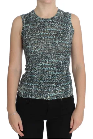 Dolce & Gabbana Mujer, Camisetas, Azul, Talla: L