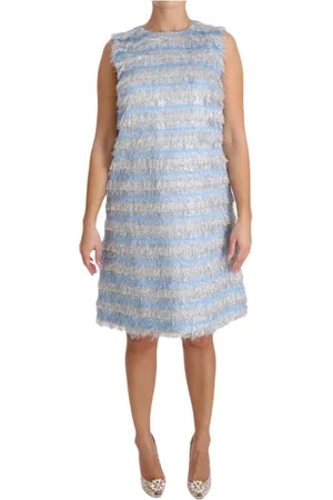 Dolce & Gabbana Mujer, Vestidos, Azul, Talla: XS