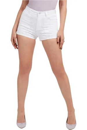 Pantalones cortos guess online mujer