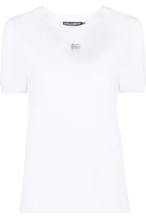 Dolce & Gabbana Mujer, Camisetas, Blanco, Talla: 2XS
