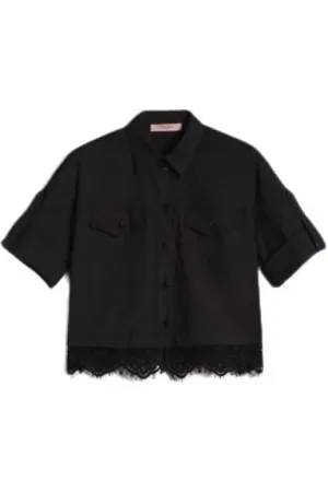 Twin-Set Mujer, Camisas, Negro, Talla: L