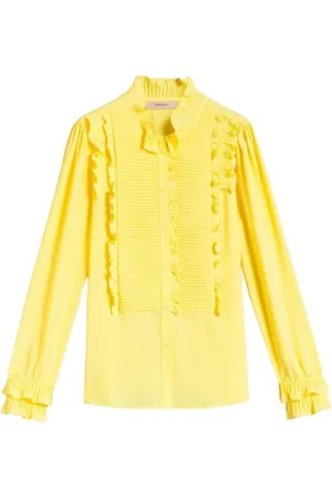 Twin-Set Mujer, Blusas y Camisas, Amarillo, Talla: S