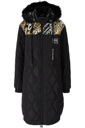 VERSACE Mujer, Abrigos, Negro, Talla: S