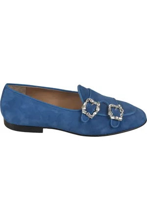 Edhen Milano Mujer, Zapatos, Azul, Talla: 41 EU