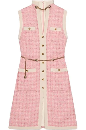 Gucci Mujer, Vestidos, Rosa, Talla: S