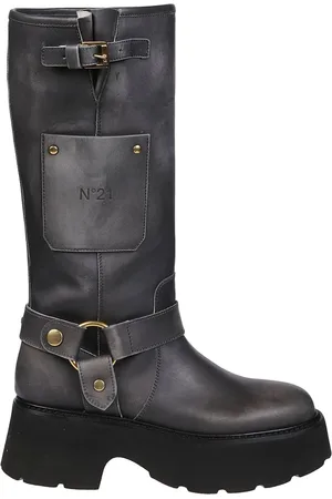 Nº21 Mujer, Zapatos, Gris, Talla: 39 EU