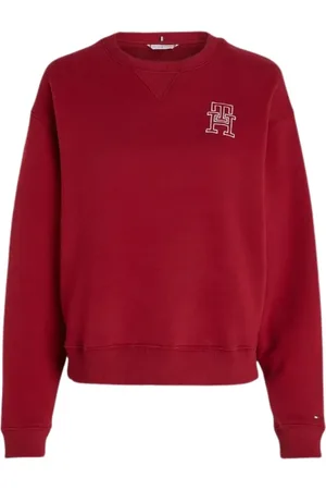 Tommy Hilfiger Mujer, Sudaderas, Rojo, Talla: M