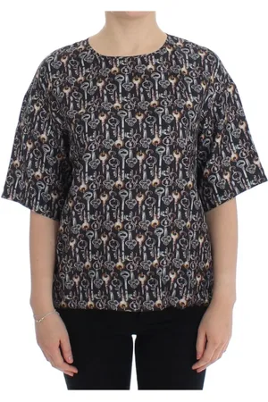 Dolce & Gabbana Mujer, Camisetas, Gris, Talla: 2XS