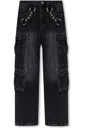 MISBHV Mujer, Vaqueros, Negro, Talla: W26