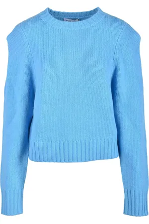 WEILI ZHENG Mujer, Jerseys, Azul, Talla: XS