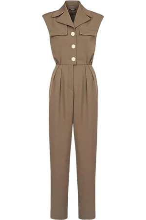Balmain Mujer, Monos, Marrón, Talla: S