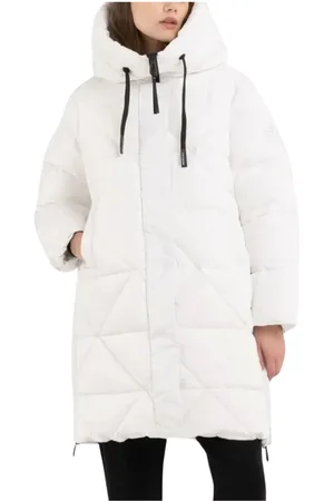 Replay Mujer, Chaquetas, Blanco, Talla: S