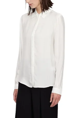 Armani Exchange Mujer, Blusas y Camisas, Blanco, Talla: L