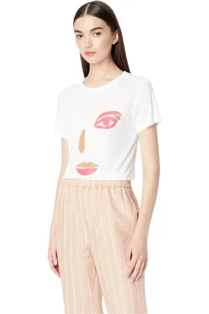 Armani Exchange Mujer, Camisetas, Blanco, Talla: S