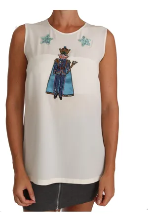 Dolce & Gabbana Mujer, Camisetas, Blanco, Talla: 2XS