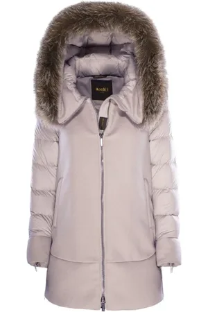 MOORER Mujer, Chaquetas, Gris, Talla: 2XS