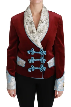 Dolce & Gabbana Mujer, Chaquetas, Rojo, Talla: S