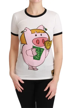 Dolce & Gabbana Mujer, Camisetas, Blanco, Talla: 2XS