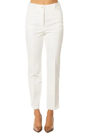 ANTONELLI Mujer, Pantalones, Blanco, Talla: M
