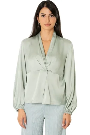 D.EXTERIOR Mujer, Blusas y Camisas, Verde, Talla: M