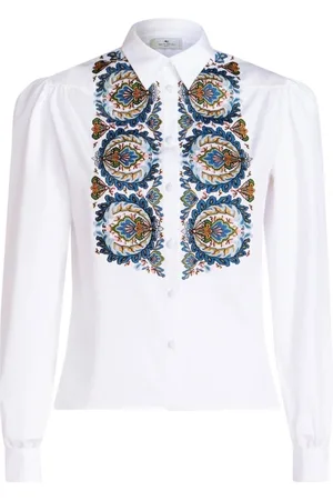 Etro Mujer, Blusas y Camisas, Blanco, Talla: S
