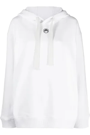 Marine Serre Mujer, Sudaderas, Blanco, Talla: M