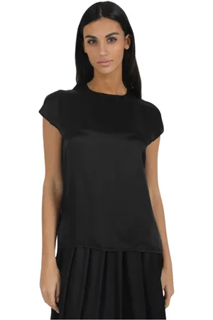 Aspesi Mujer, Camisetas, Negro, Talla: M