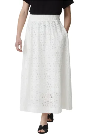 ALPHA STUDIO Mujer, Faldas, Blanco, Talla: S