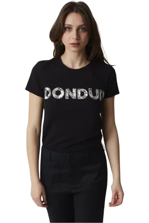 Dondup Mujer, Camisetas, Negro, Talla: M