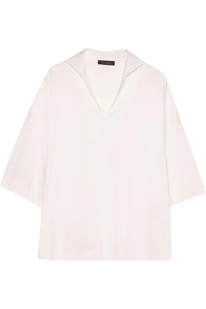 Elena Miro Mujer, Blusas y Camisas, Blanco, Talla: L