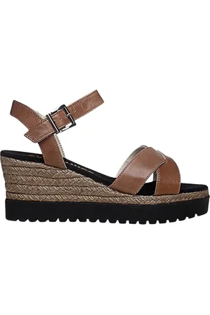 Espadrilles Mujer, Zapatos, Marrón, Talla: 40 EU