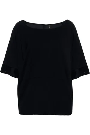 Manila Grace Mujer, Blusas y Camisas, Negro, Talla: S