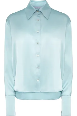 MVP Wardrobe Mujer, Blusas y Camisas, Azul, Talla: 2XS