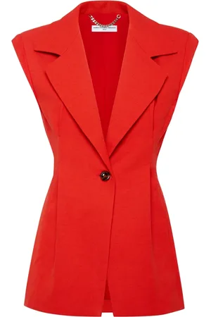 MVP Wardrobe Mujer, Chaquetas, Rojo, Talla: M