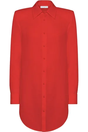 MVP Wardrobe Mujer, Blusas y Camisas, Rojo, Talla: M