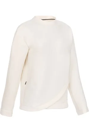LAMUNT Mujer, Sudaderas, Blanco, Talla: L