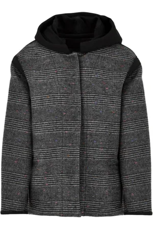 MOORER Mujer, Chaquetas, Gris, Talla: S