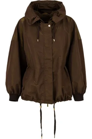 MOORER Mujer, Chaquetas, Marrón, Talla: XS