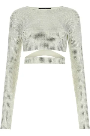 ANDREA ADAMO Mujer, Camisetas, Blanco, Talla: M