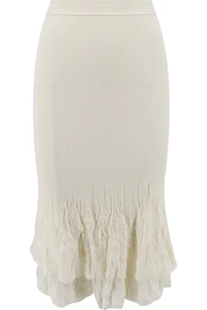 Bottega Veneta Mujer, Faldas, Blanco, Talla: M