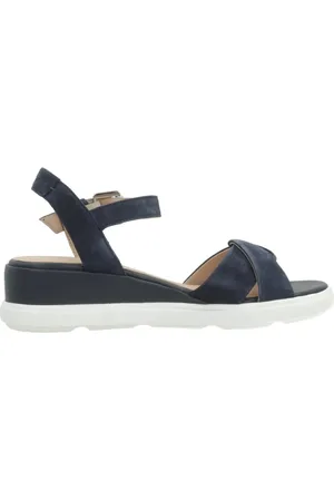 Geox Mujer, Zapatos, Azul, Talla: 37 EU