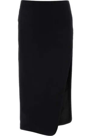 ANN DEMEULEMEESTER Mujer, Faldas, Negro, Talla: L